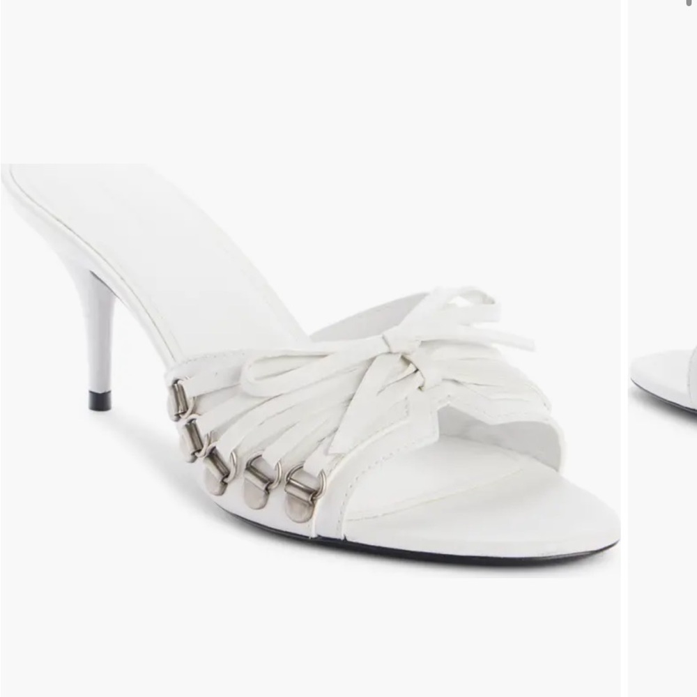 NWT Authentic Balenciaga Cagole Slide Lace-Up Sandals - Picture 9 of 9